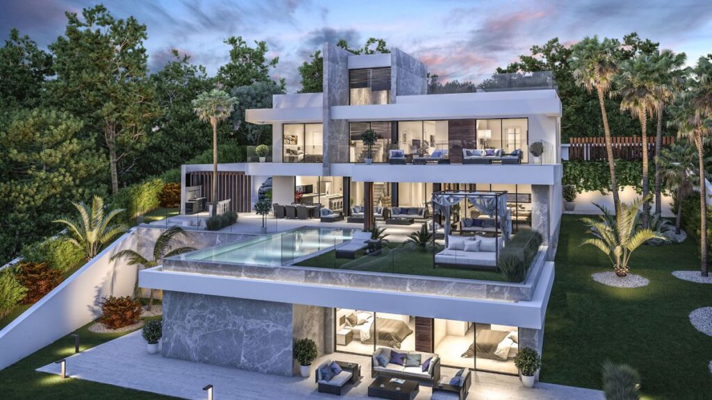 Luxury villa Tarifa Spain with infinity pool