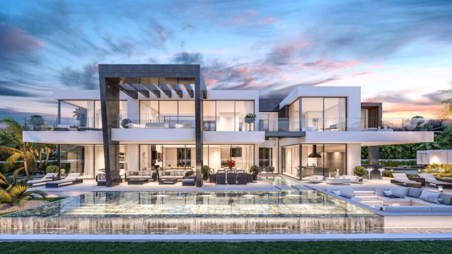 Villa Bel Air Marbella Spain concept design